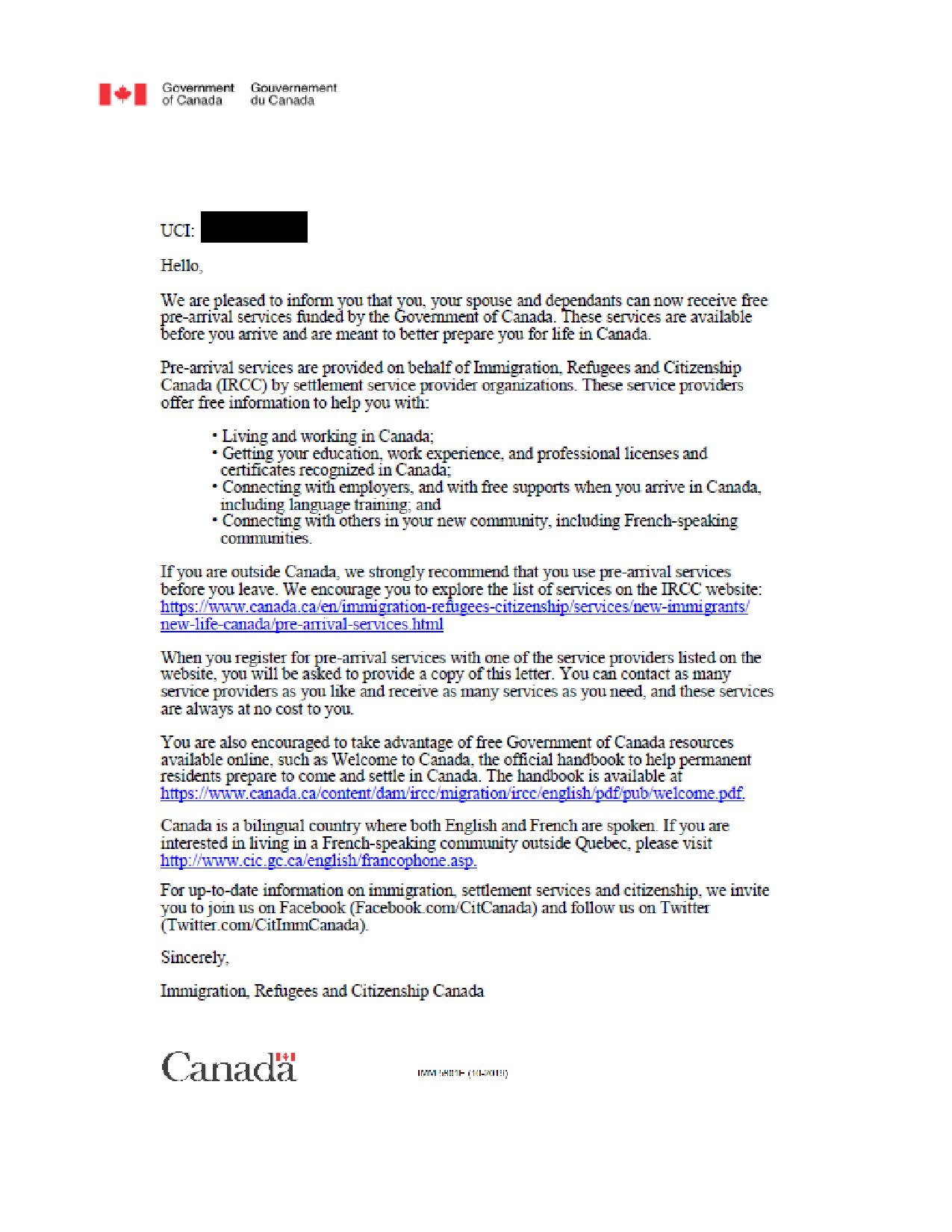 BCCA Required Documents